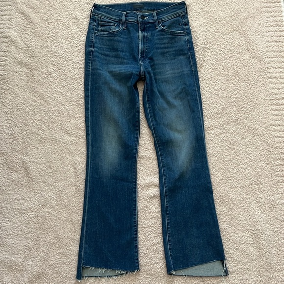 NEW MOTHER The Insider Crop Step Fray in Wish on a Star Size 26 - Picture 4 of 8